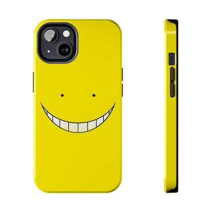Assassination Classroom Koro-sensei Yellow Face Design Tough Phone Case | Anime