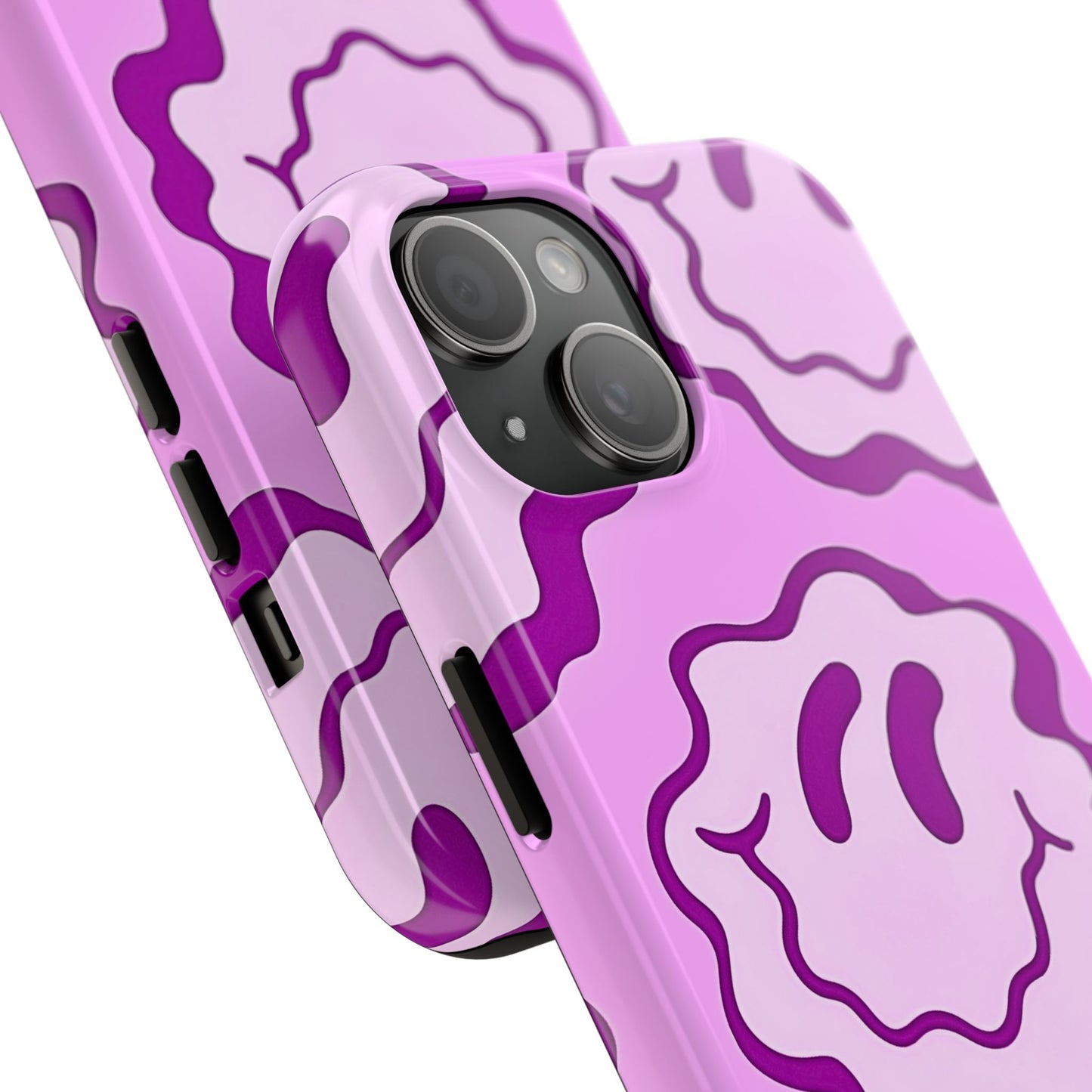 Waving Smile Preppy Pinky Tough Phone Case | Aesthetic