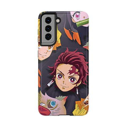 Demon Slayer Gang Tough Phone Case | Anime - Demon Slayer