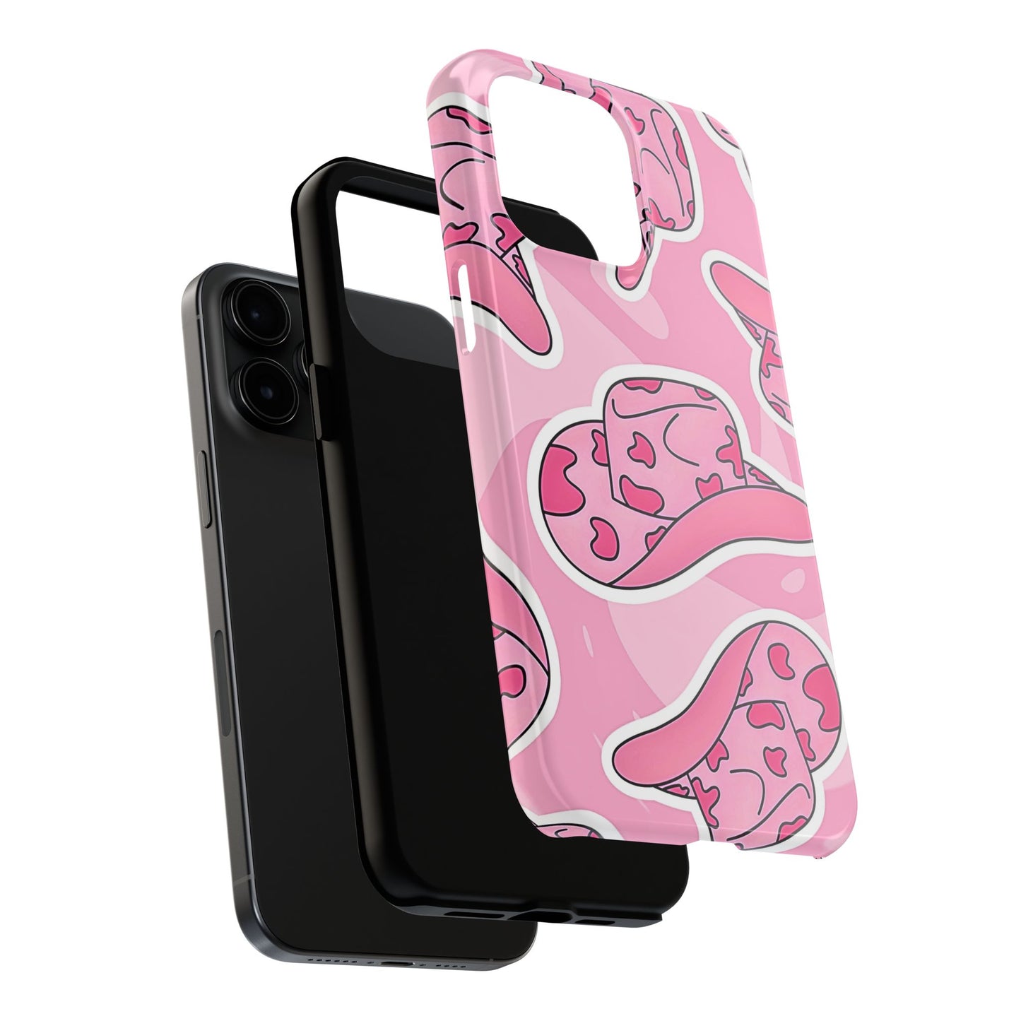 Pink Cowboy Hat Preppy Tough Phone Case | Aesthetic
