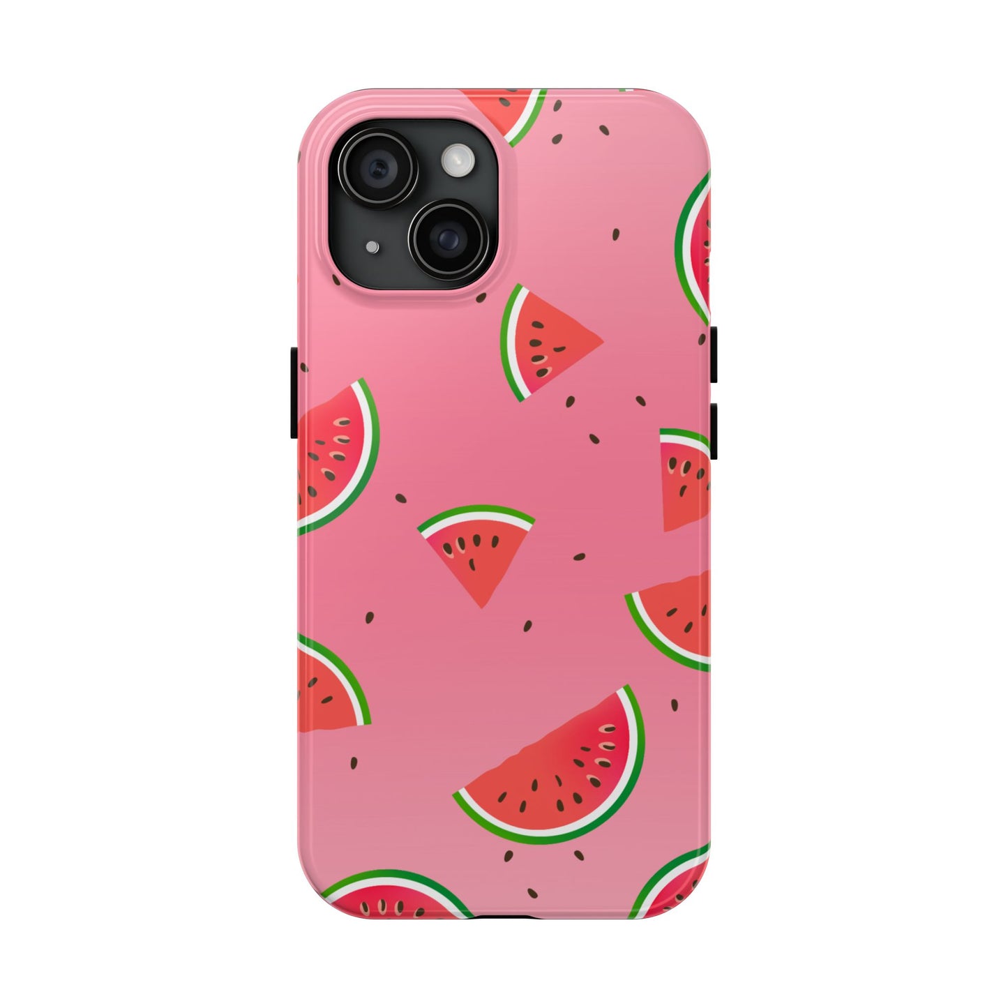 Pink and Red Gradient Watermelon Tough Phone Case | Food