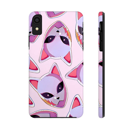 Sabito Fox Mask Pattern Tough Phone Case | Anime - Demon Slayer