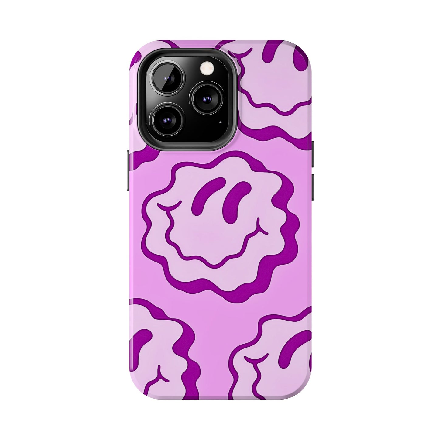 Waving Smile Preppy Pinky Tough Phone Case | Aesthetic
