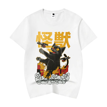 YeT009 Catzilla Destruction Tee