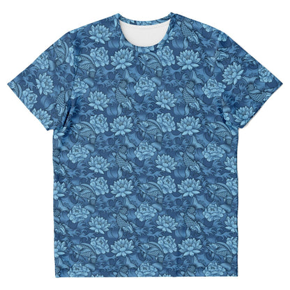 Rad Palm Blue Koi Unisex T-shirt