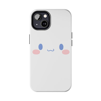 Sanrio Cinnamoroll Cute Face Pastel Kawaii Minimal Tough Phone Case | Cartoons