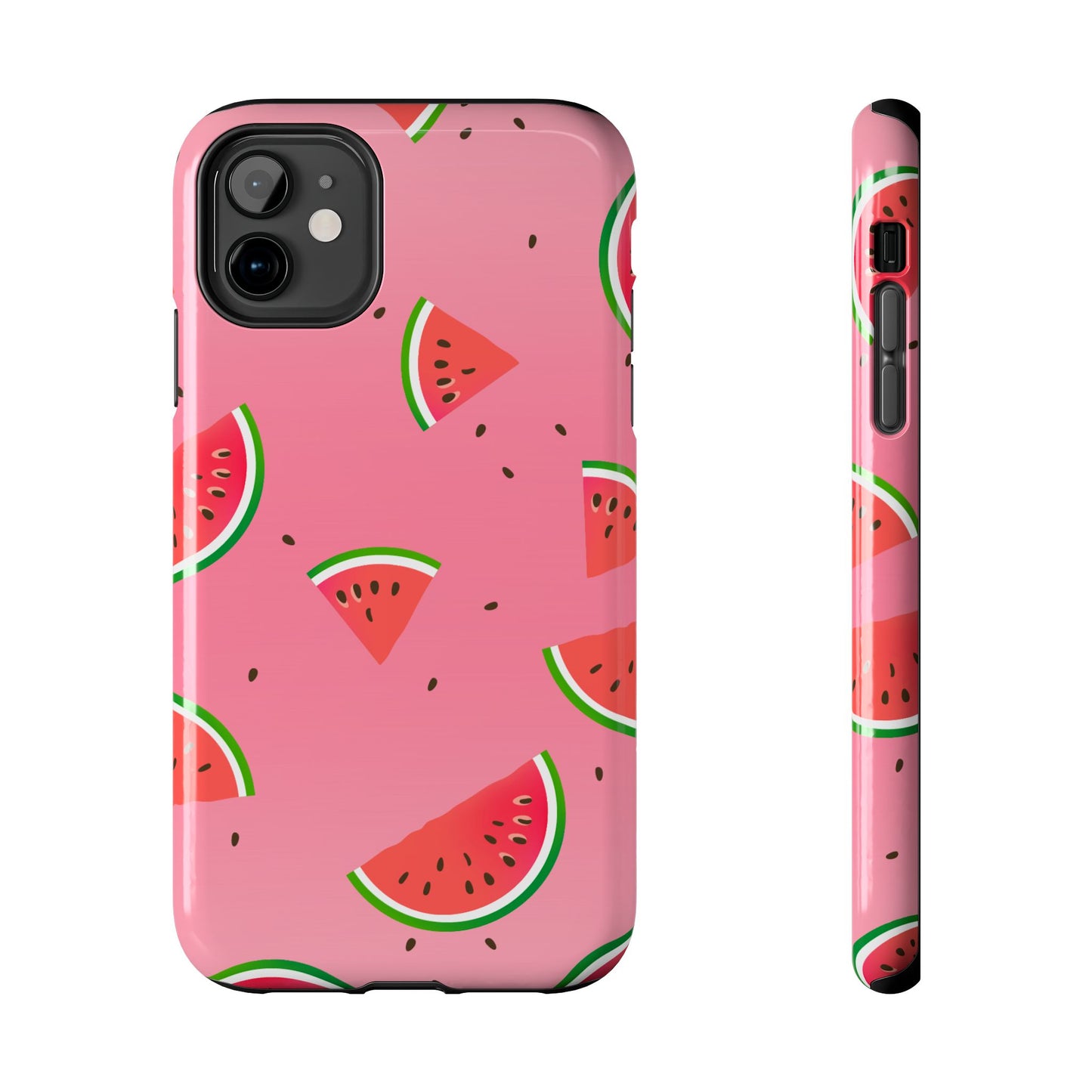 Pink and Red Gradient Watermelon Tough Phone Case | Food
