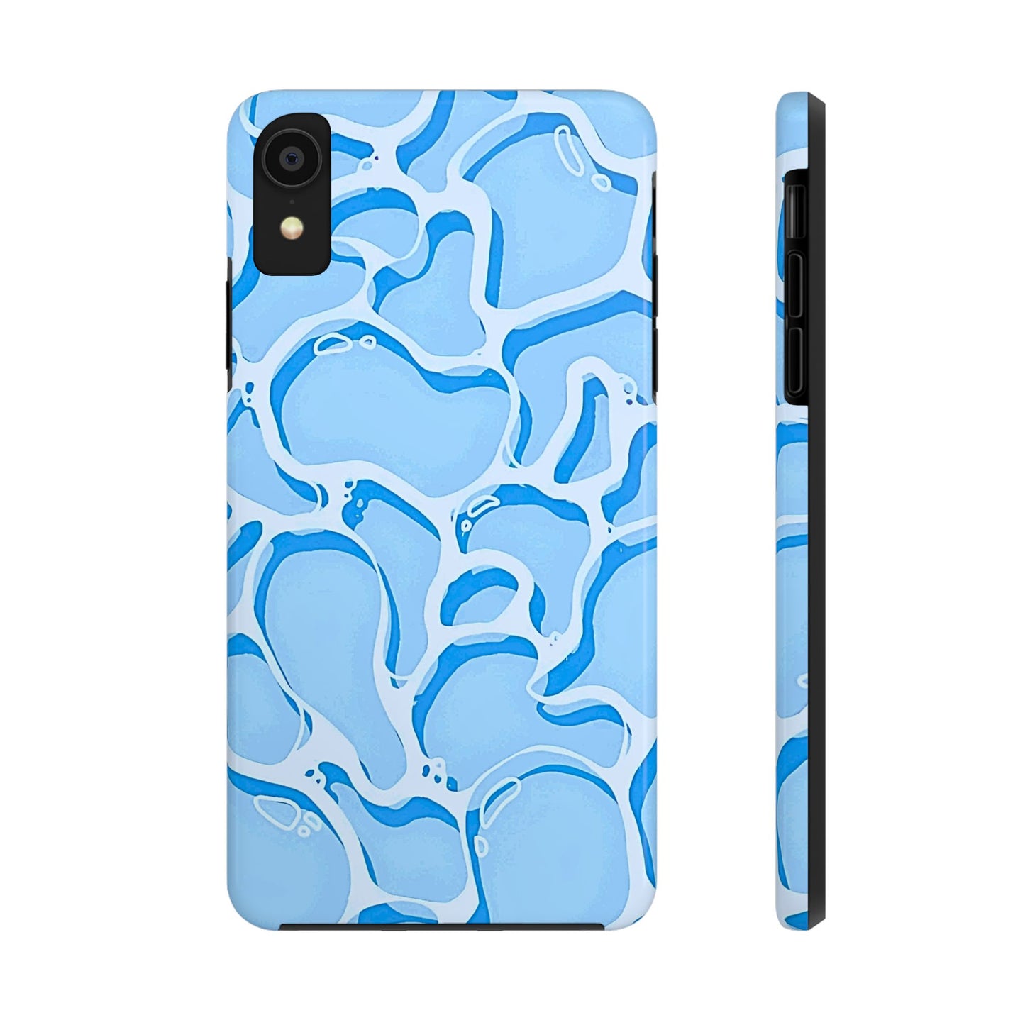 Funda resistente para teléfono con estampado de agua de piscina | Estética