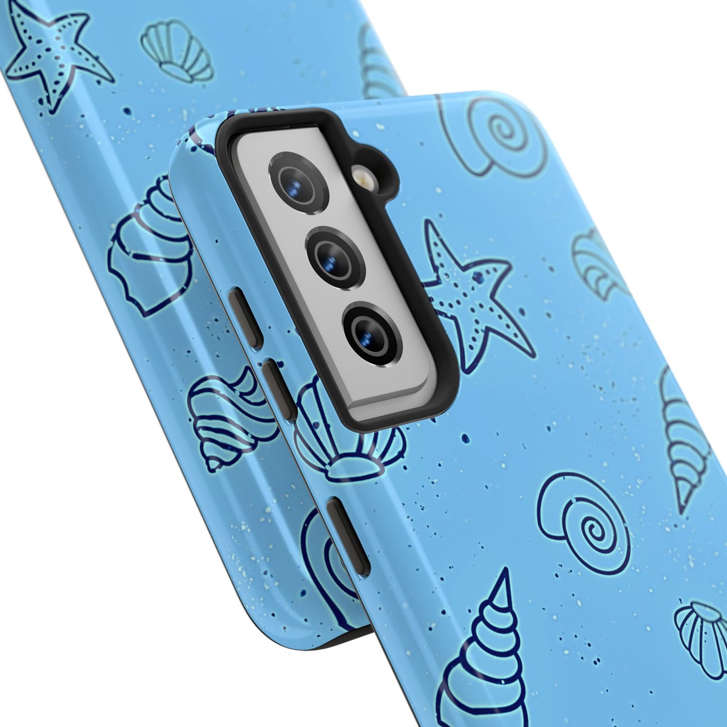 Funda resistente para teléfono Shells azul claro | Estética