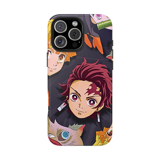 Demon Slayer Gang Tough Phone Case | Anime - Demon Slayer