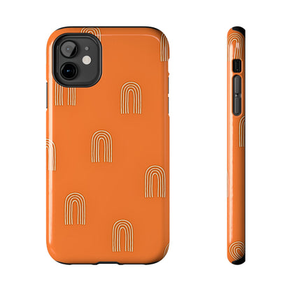 Arches Orange Tough Phone Case | Aesthetic
