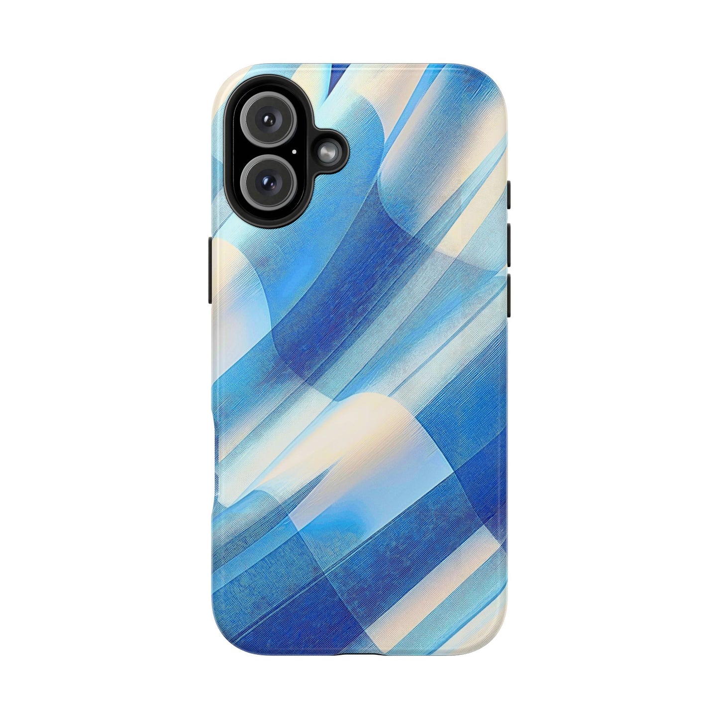 Pastel Plaid Pattern Clean Tough Phone Case | Aesthetic