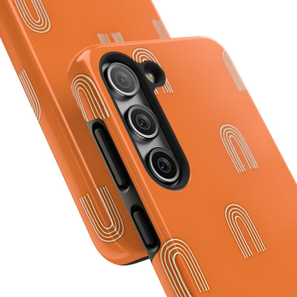 Arches Orange Tough Phone Case | Aesthetic