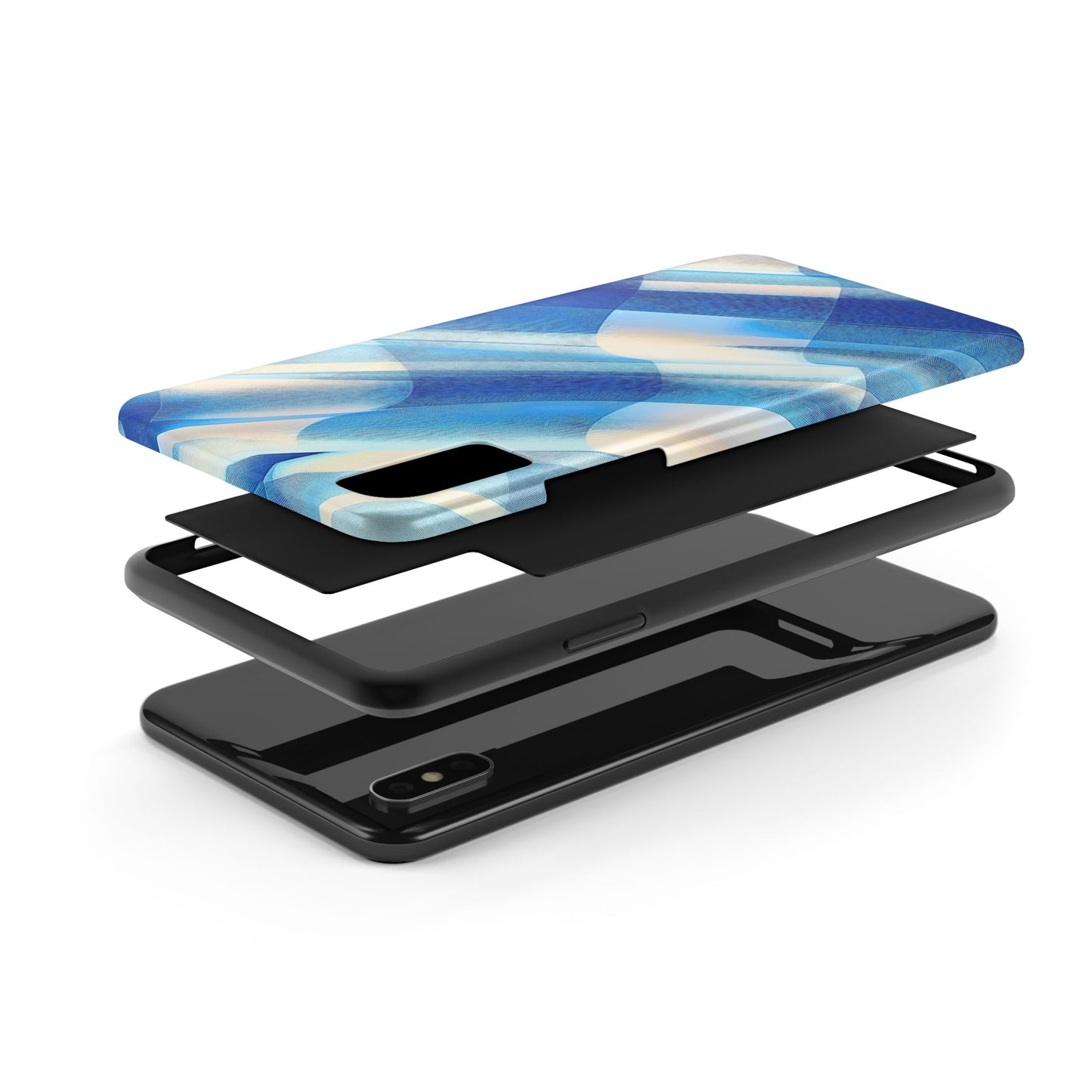 Pastel Plaid Pattern Clean Tough Phone Case | Aesthetic