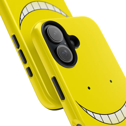 Assassination Classroom Koro-sensei Yellow Face Design Tough Phone Case | Anime