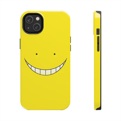 Assassination Classroom Koro-sensei Yellow Face Design Tough Phone Case | Anime