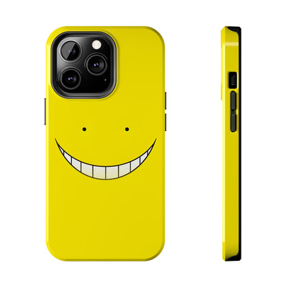 Assassination Classroom Koro-sensei Yellow Face Design Tough Phone Case | Anime