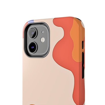 Funda resistente para teléfono con diseño de pastel líquido de verano | Estética