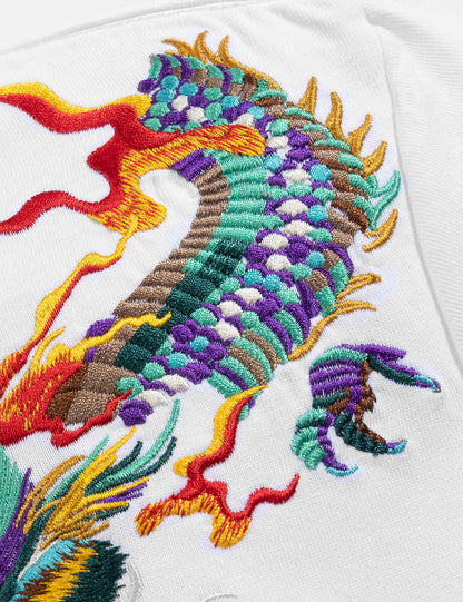KH727 Flying Dragons Embroidery Tee