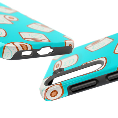 Funda resistente para teléfono con estampado de papel higiénico kawaii | Estética