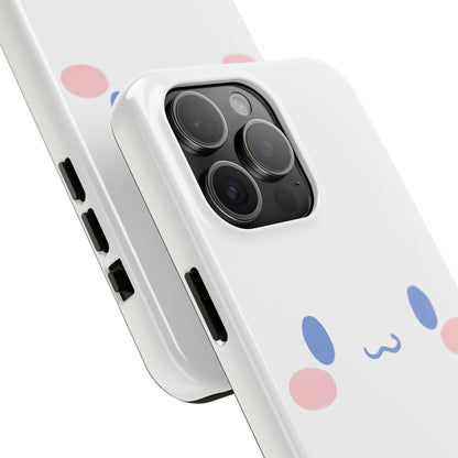 Sanrio Cinnamoroll Cute Face Pastel Kawaii Minimal Tough Phone Case | Cartoons