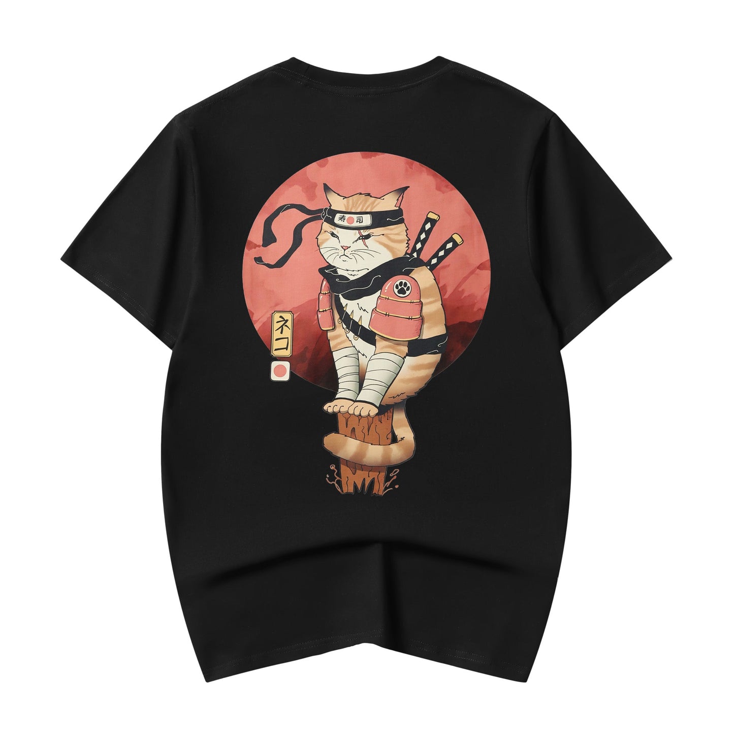 YeT017 Ninja Cat Tee