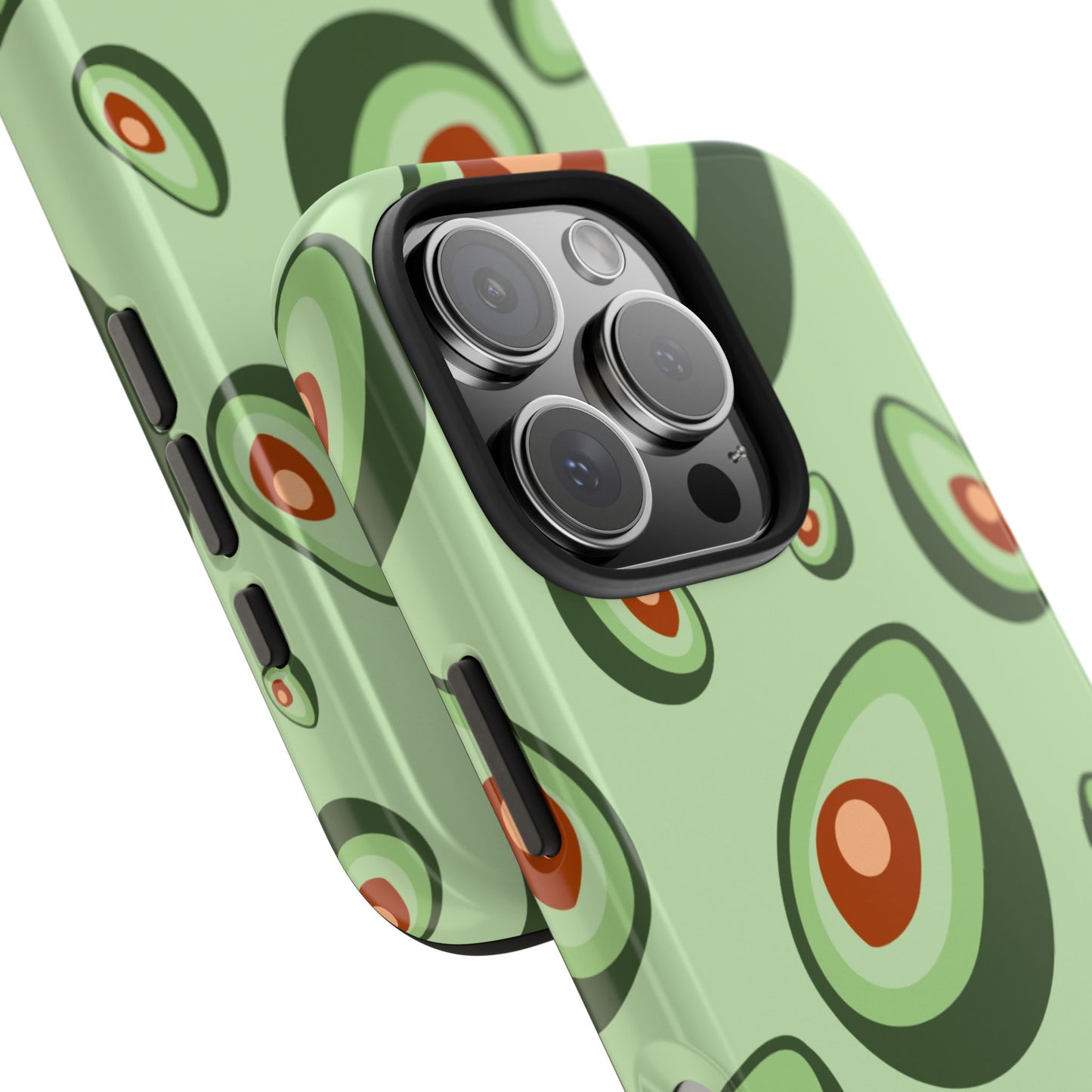 Trendy Avocado Pattern Green Aesthetic Minimal Fruit Phone Case | Food