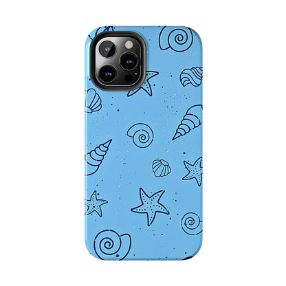 Funda resistente para teléfono Shells azul claro | Estética