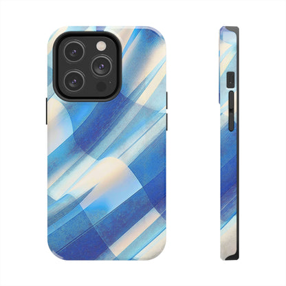 Pastel Plaid Pattern Clean Tough Phone Case | Aesthetic