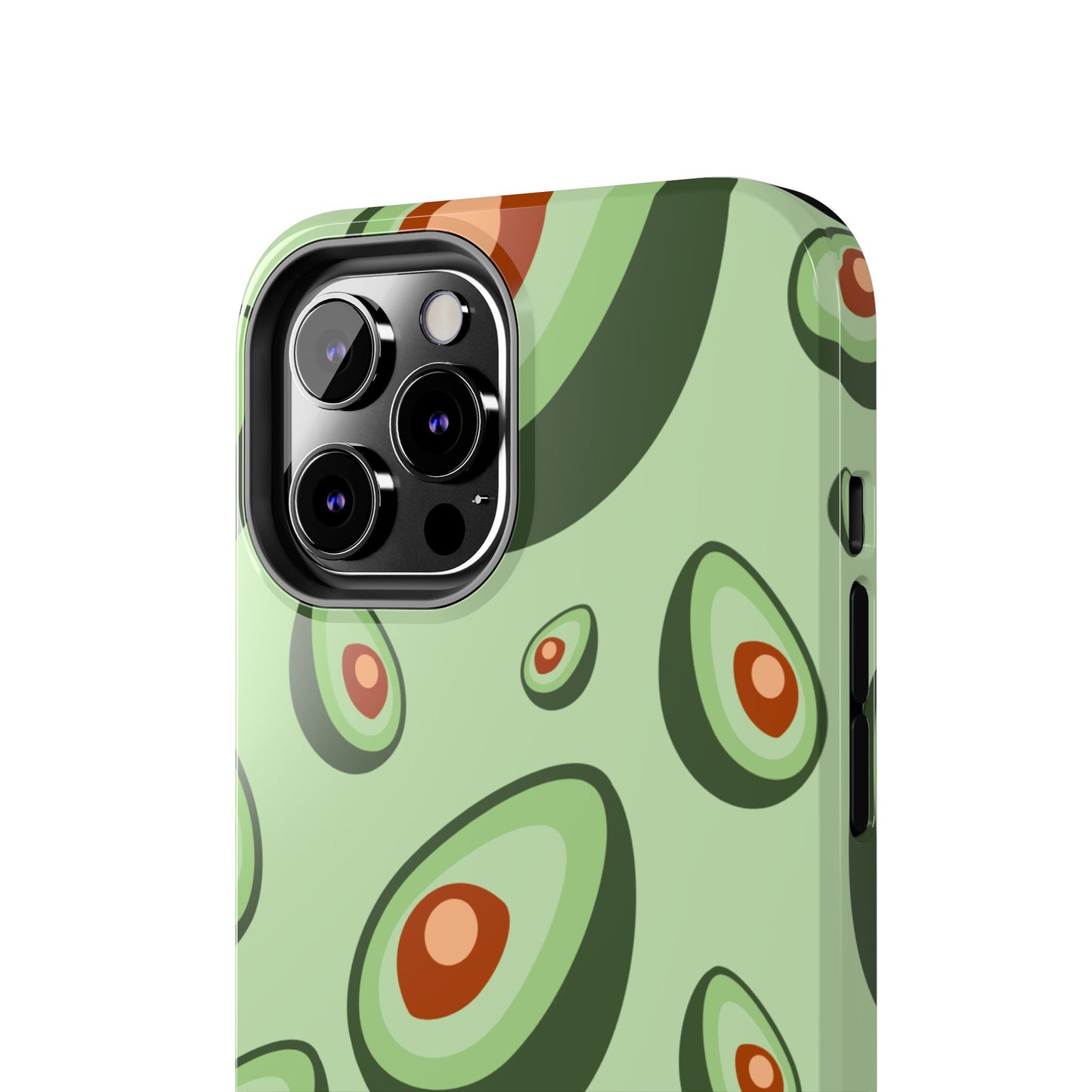 Trendy Avocado Pattern Green Aesthetic Minimal Fruit Phone Case | Food