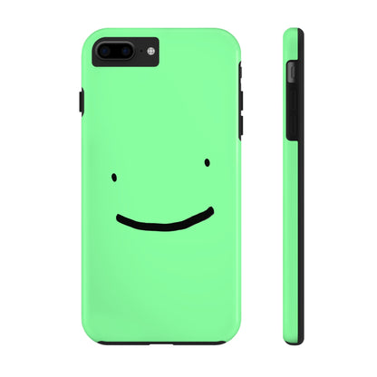Simple Smile Green Face Tough Phone Case | Other