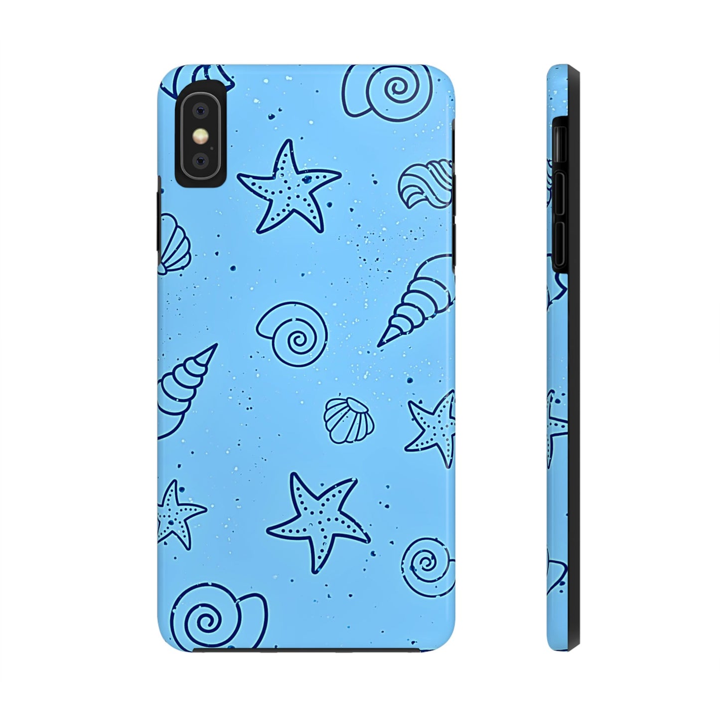 Funda resistente para teléfono Shells azul claro | Estética