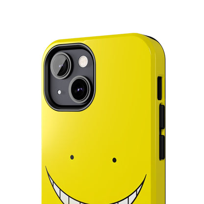 Assassination Classroom Koro-sensei Yellow Face Design Tough Phone Case | Anime