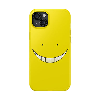 Assassination Classroom Koro-sensei Yellow Face Design Tough Phone Case | Anime