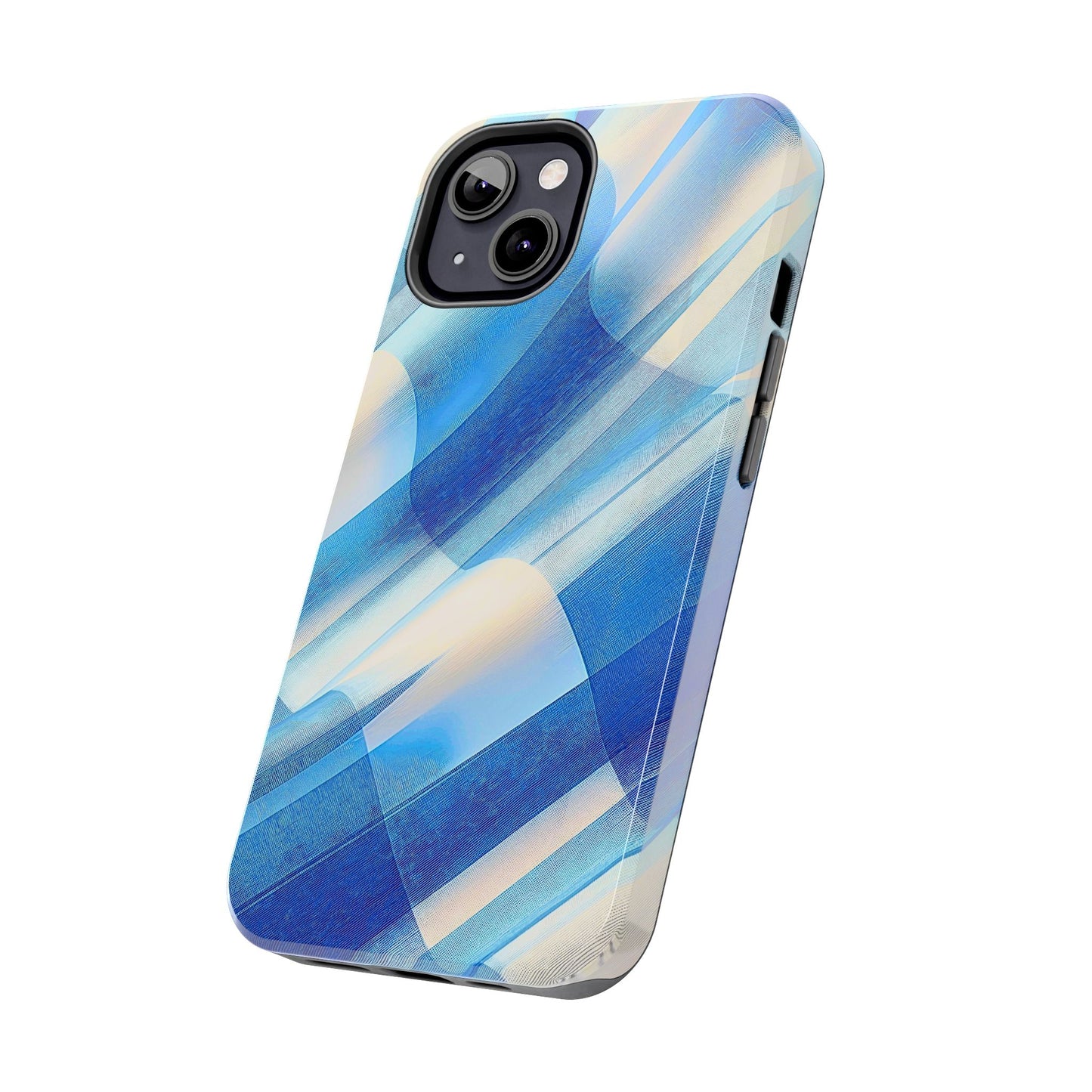 Pastel Plaid Pattern Clean Tough Phone Case | Aesthetic