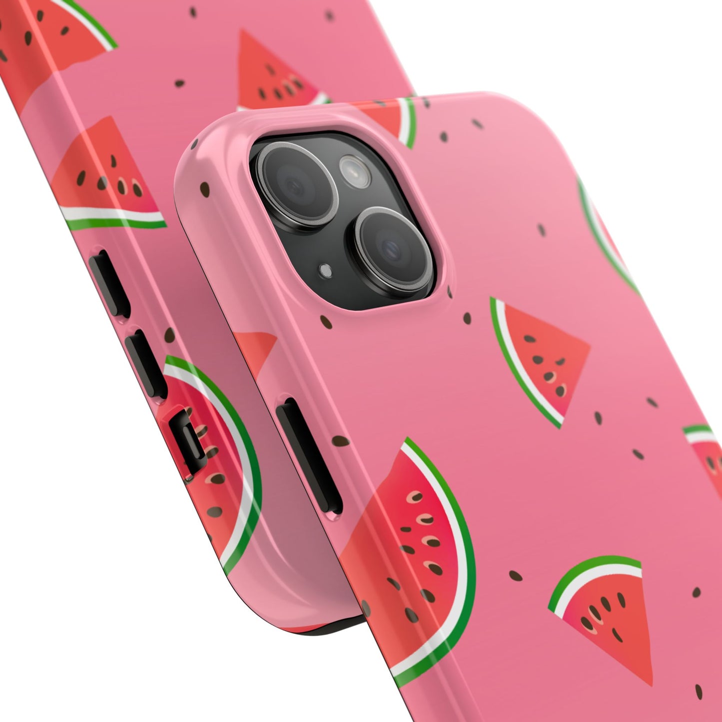 Pink and Red Gradient Watermelon Tough Phone Case | Food