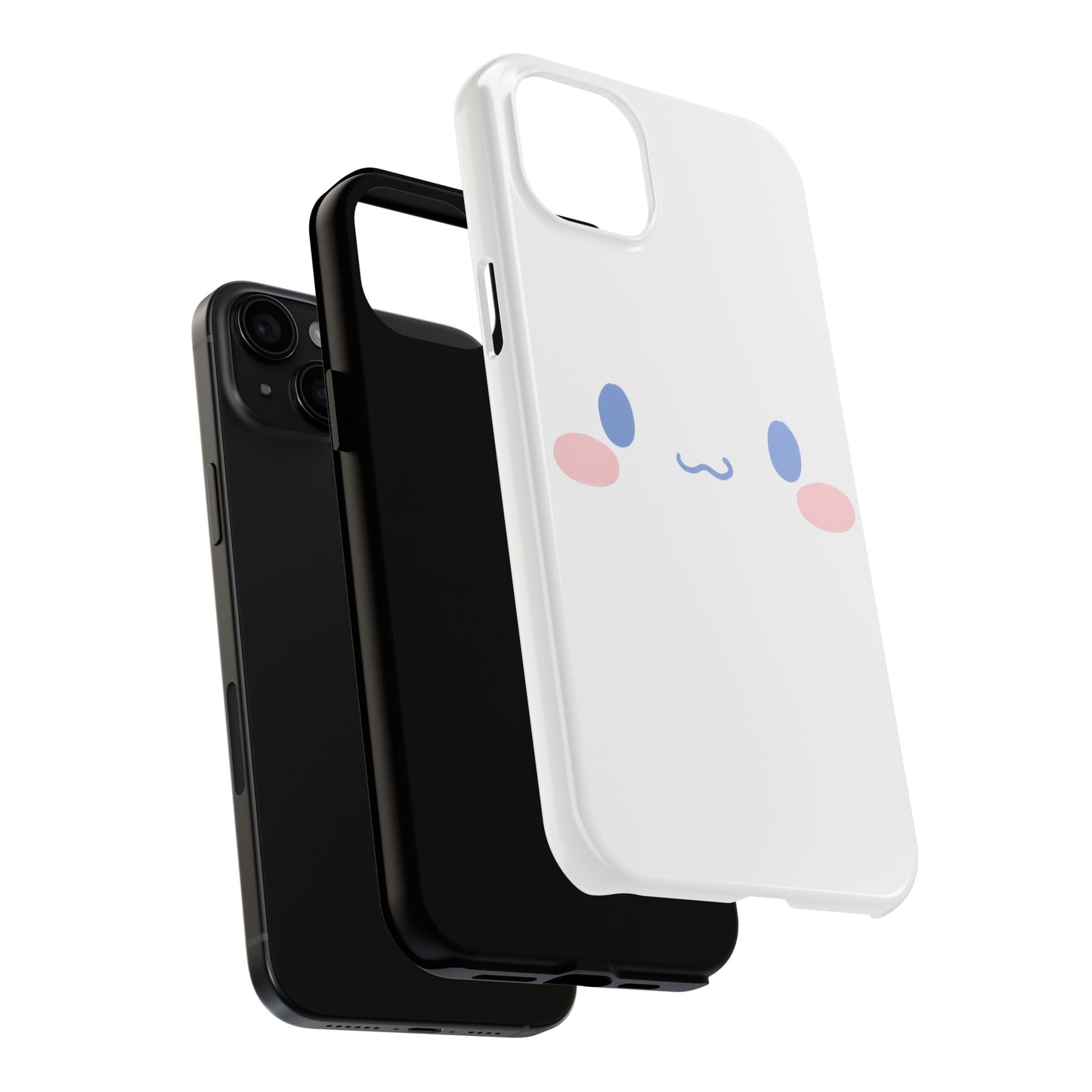 Sanrio Cinnamoroll Cute Face Pastel Kawaii Minimal Tough Phone Case | Cartoons