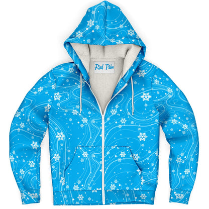 Rad Palm North pole Fleece Lined Hoodie