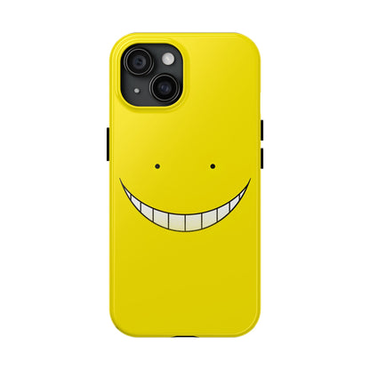 Assassination Classroom Koro-sensei Yellow Face Design Tough Phone Case | Anime