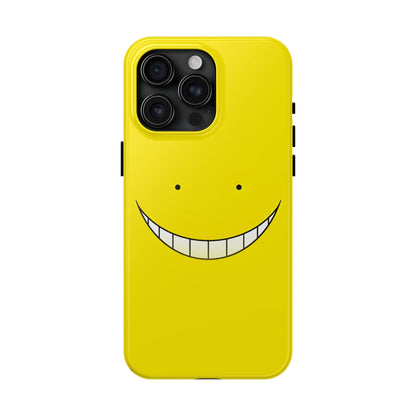 Assassination Classroom Koro-sensei Yellow Face Design Tough Phone Case | Anime
