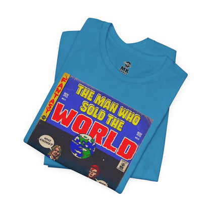 Bowie & Cobain - The Man Who Sold the World - Unisex Jersey Short Sleeve Tee