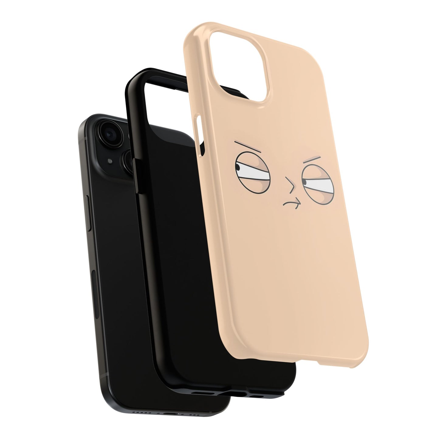 Family Guy Stewie Suspicious Eyes Look Tough Phone Case | Cartoons