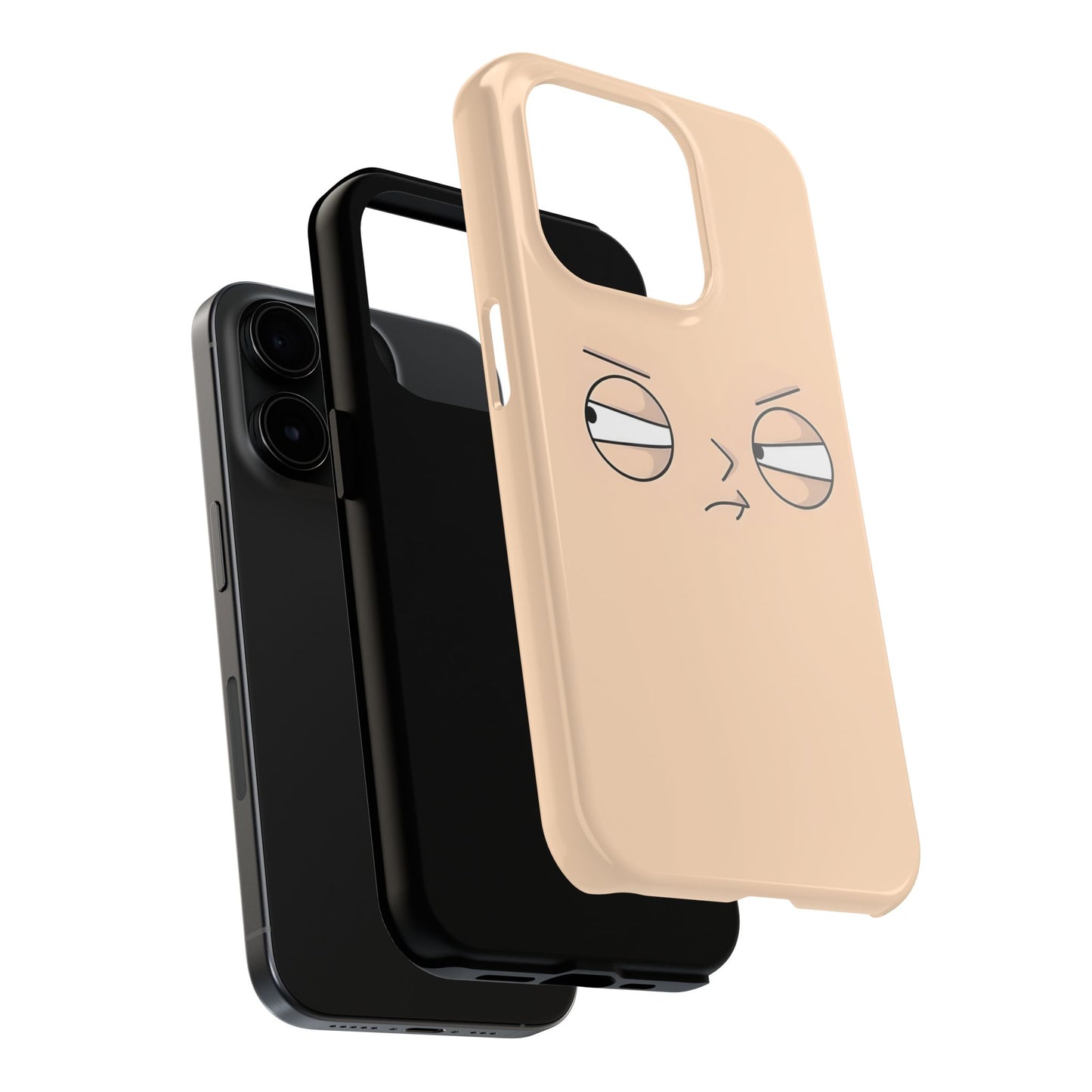 Family Guy Stewie Suspicious Eyes Look Tough Phone Case | Cartoons