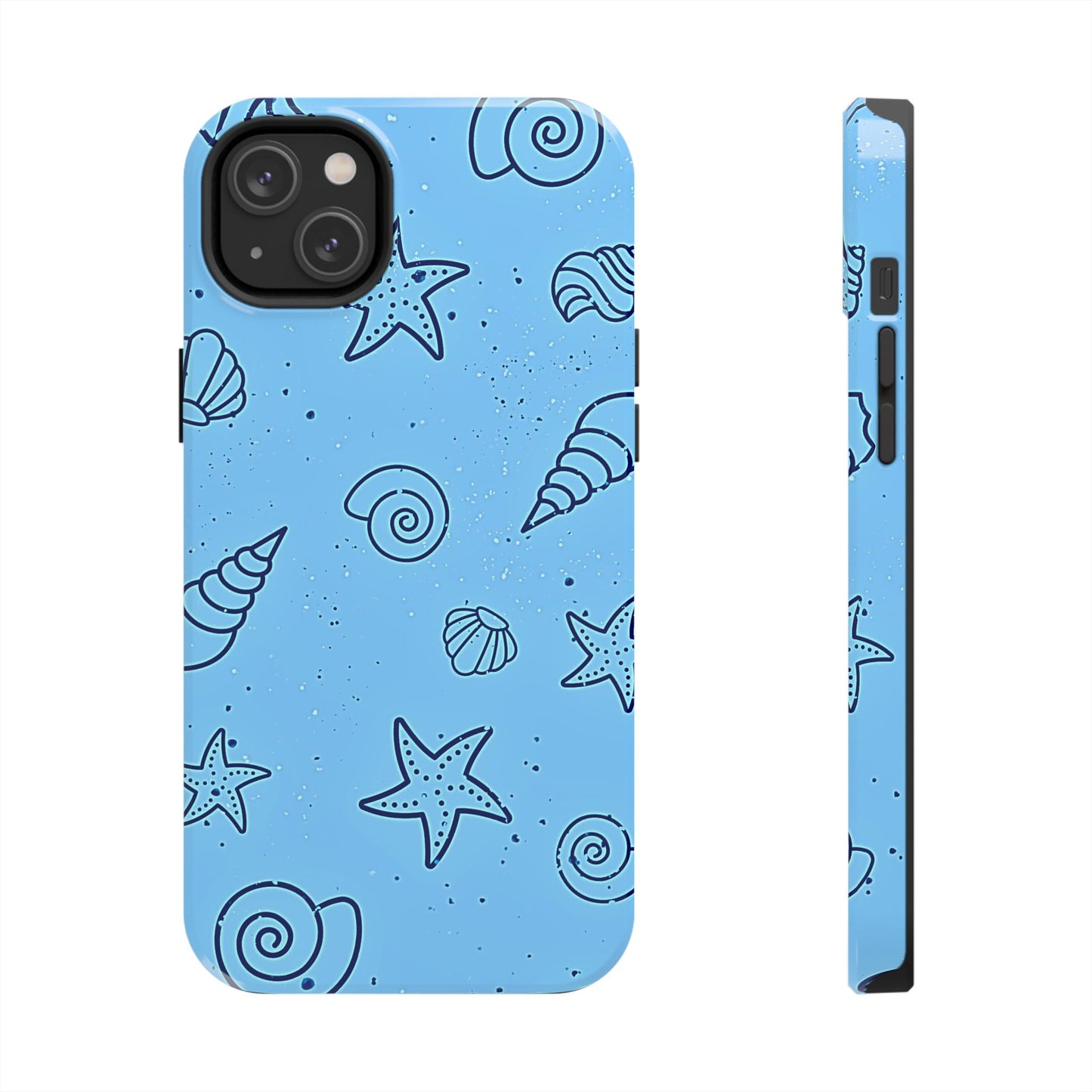 Funda resistente para teléfono Shells azul claro | Estética