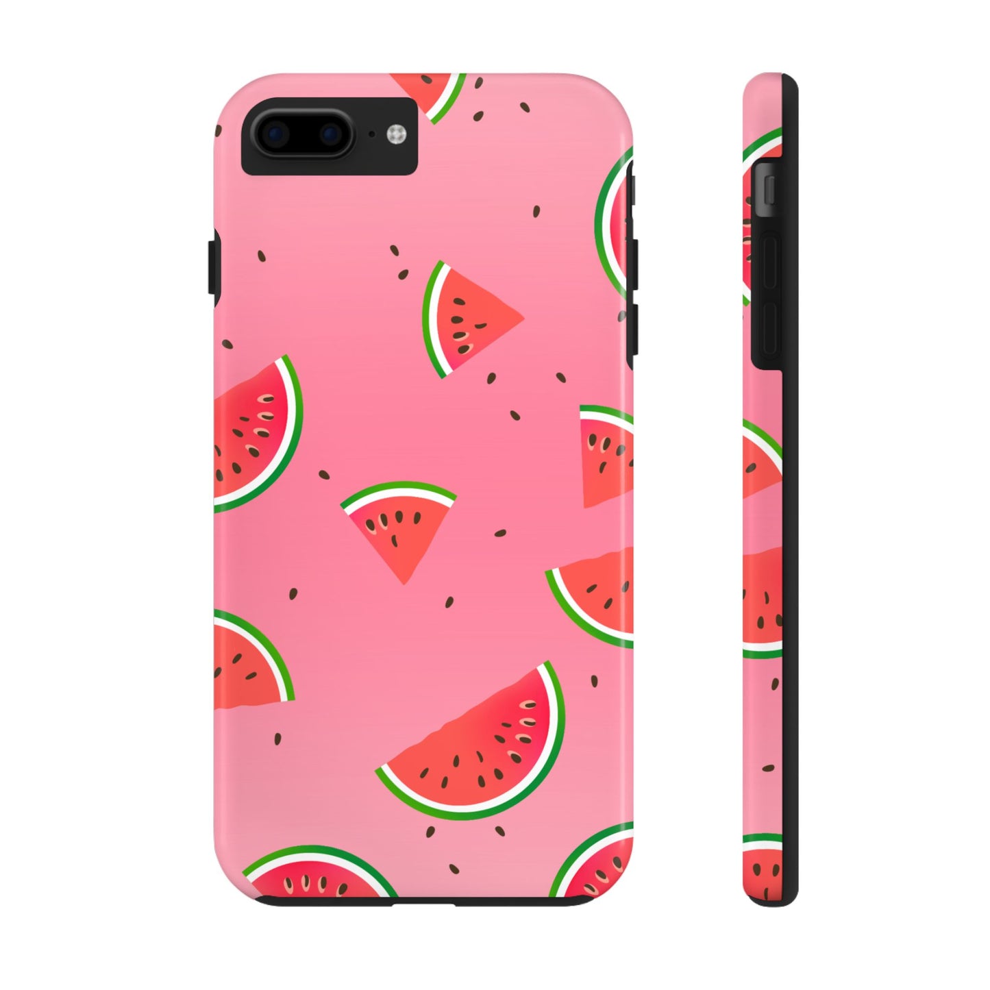 Pink and Red Gradient Watermelon Tough Phone Case | Food