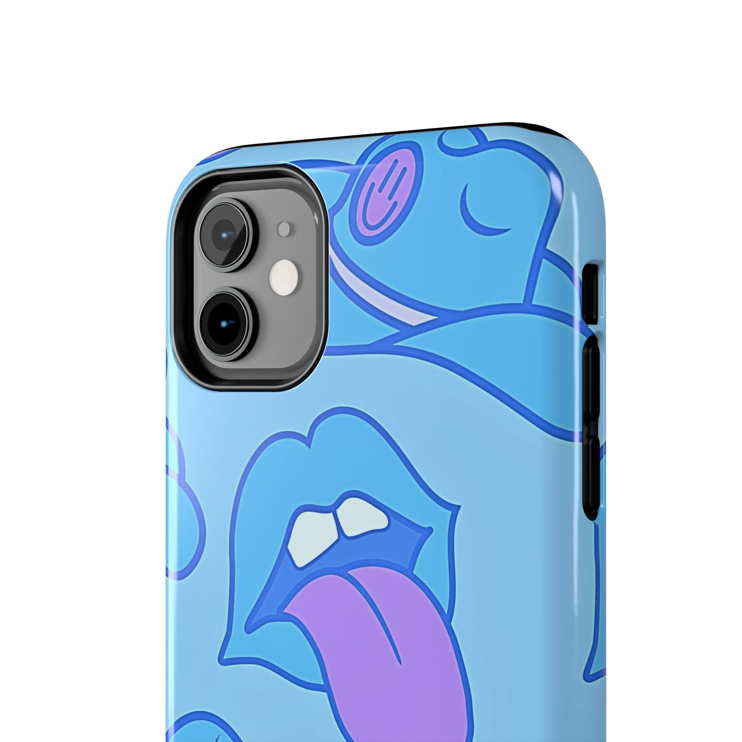 Funda resistente para teléfono con estampado de sombrero vaquero y labios sensuales (versión 2) | Estética