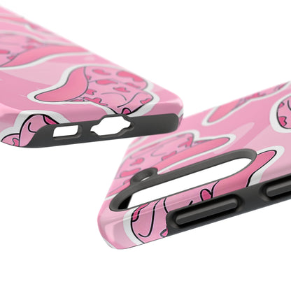 Pink Cowboy Hat Preppy Tough Phone Case | Aesthetic