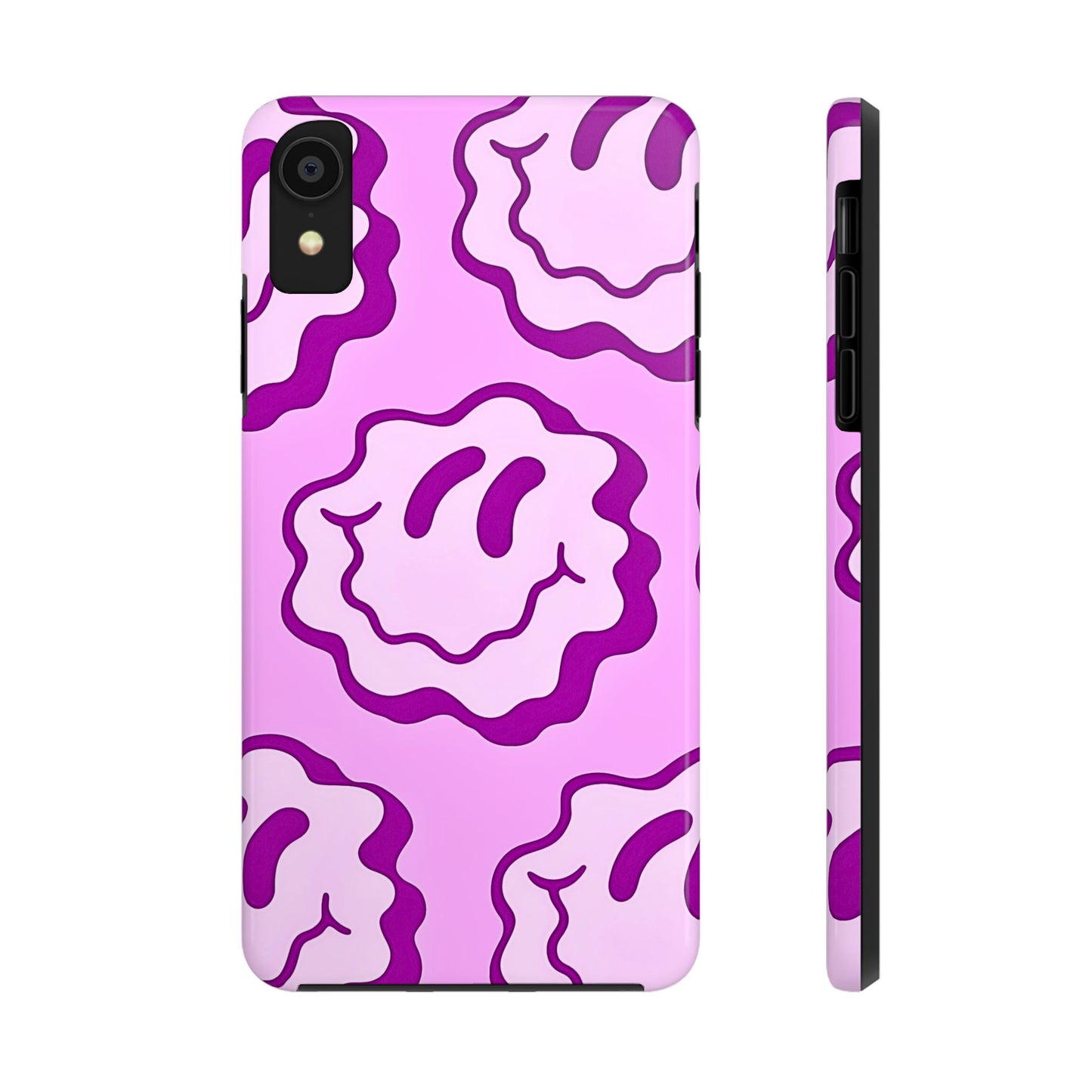 Waving Smile Preppy Pinky Tough Phone Case | Aesthetic