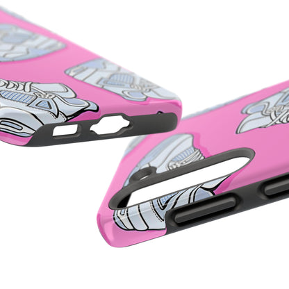 Funda resistente para teléfono con diseño de zapatillas Jordan 4 blancas | Estética