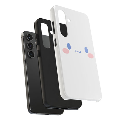 Sanrio Cinnamoroll Cute Face Pastel Kawaii Minimal Tough Phone Case | Cartoons